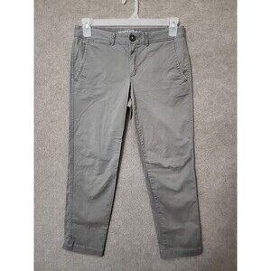 Banana Republic Gray Cotton Chino Pants